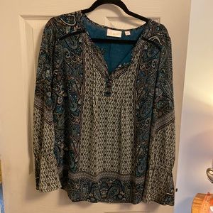 Belle by Kim Gravel boho blouse.